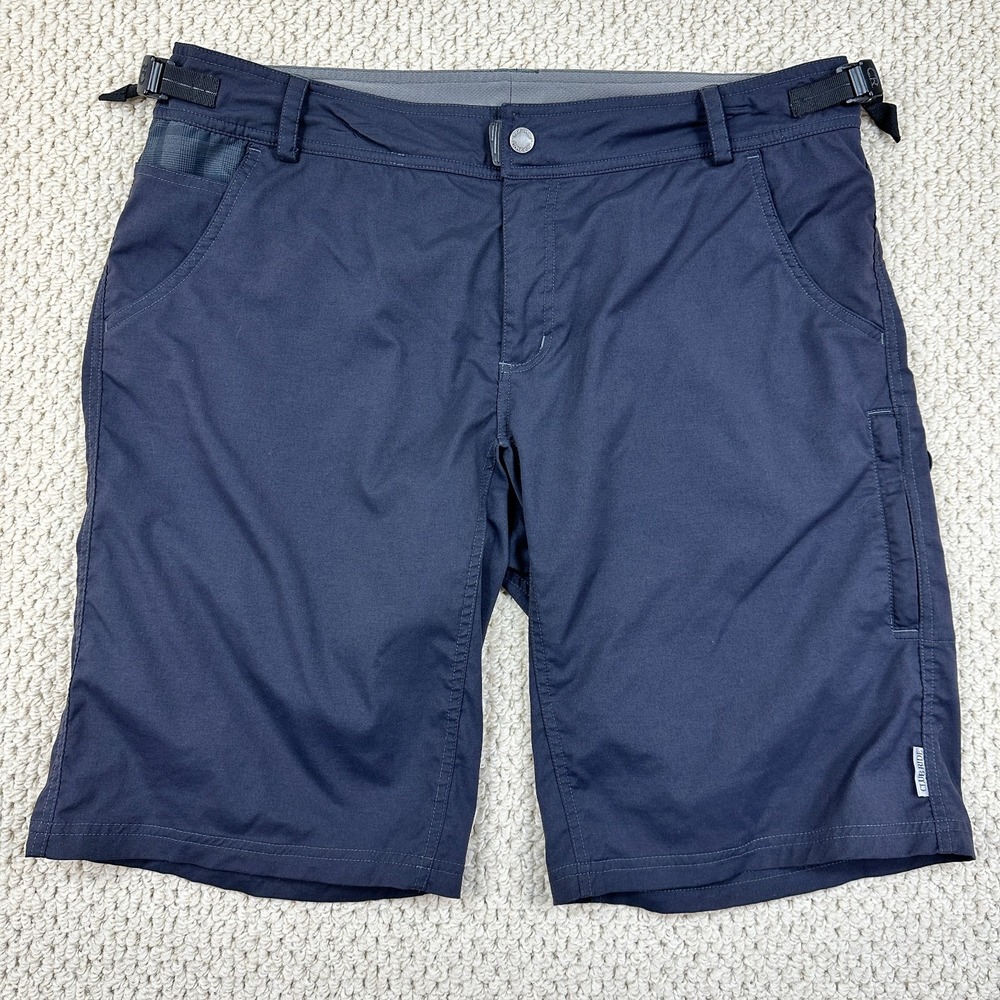 Club Ride Shorts Mens XL Dark Gray Cycling Biking MTB Mountain Bike Adjustable